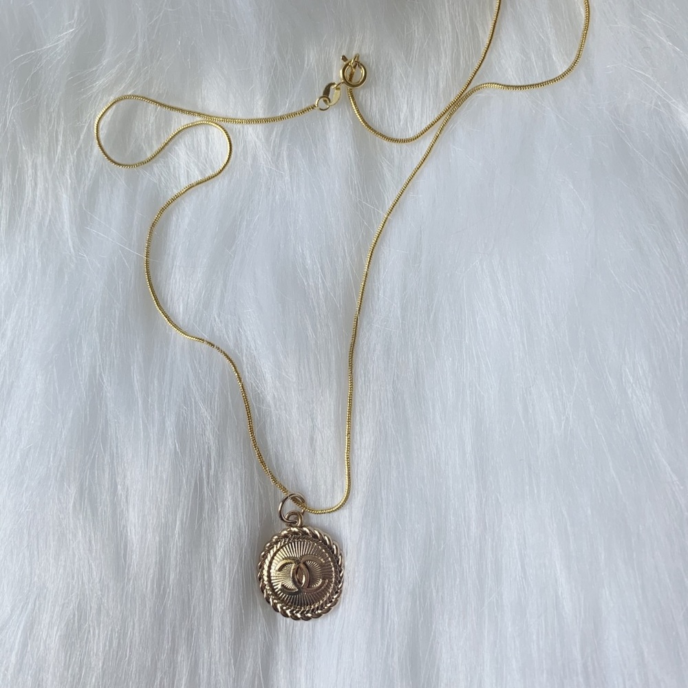 Repurposed Authentic CC Necklace
